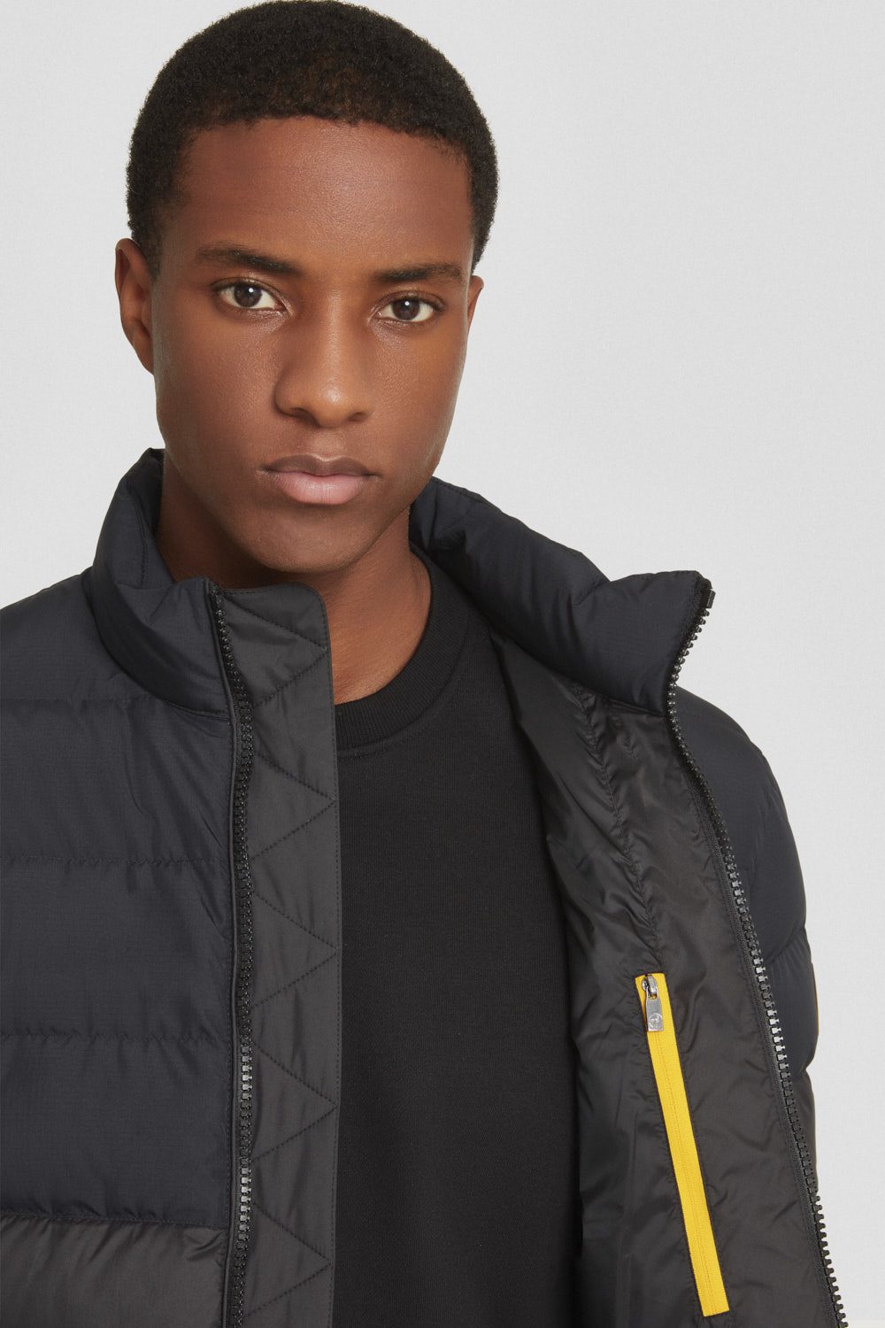 ciesse-piumini-kurze-daunenjacke-schwarz-mit-dwr-800-fill image 3