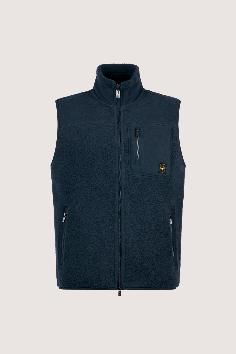 ciesse-julio-teddyweste-herren-blau-fleeceweste-mit-rei-verschluss image 3