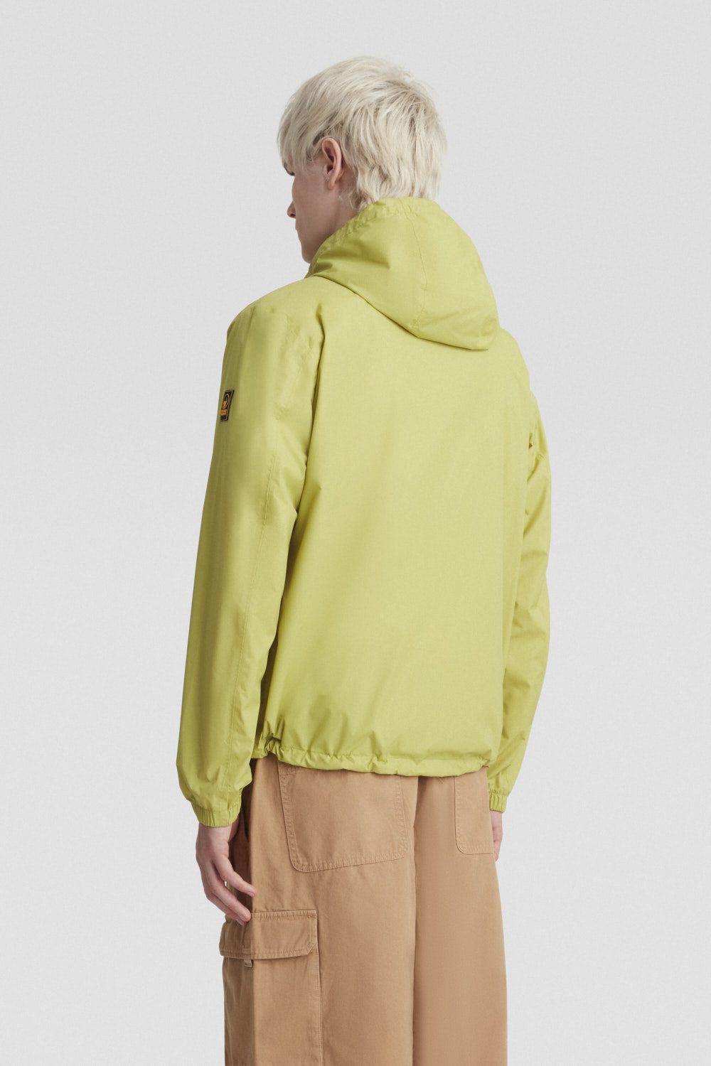 ciesse-windjacke-gr-n-unisex-mit-kapuze-wasserdicht image 2