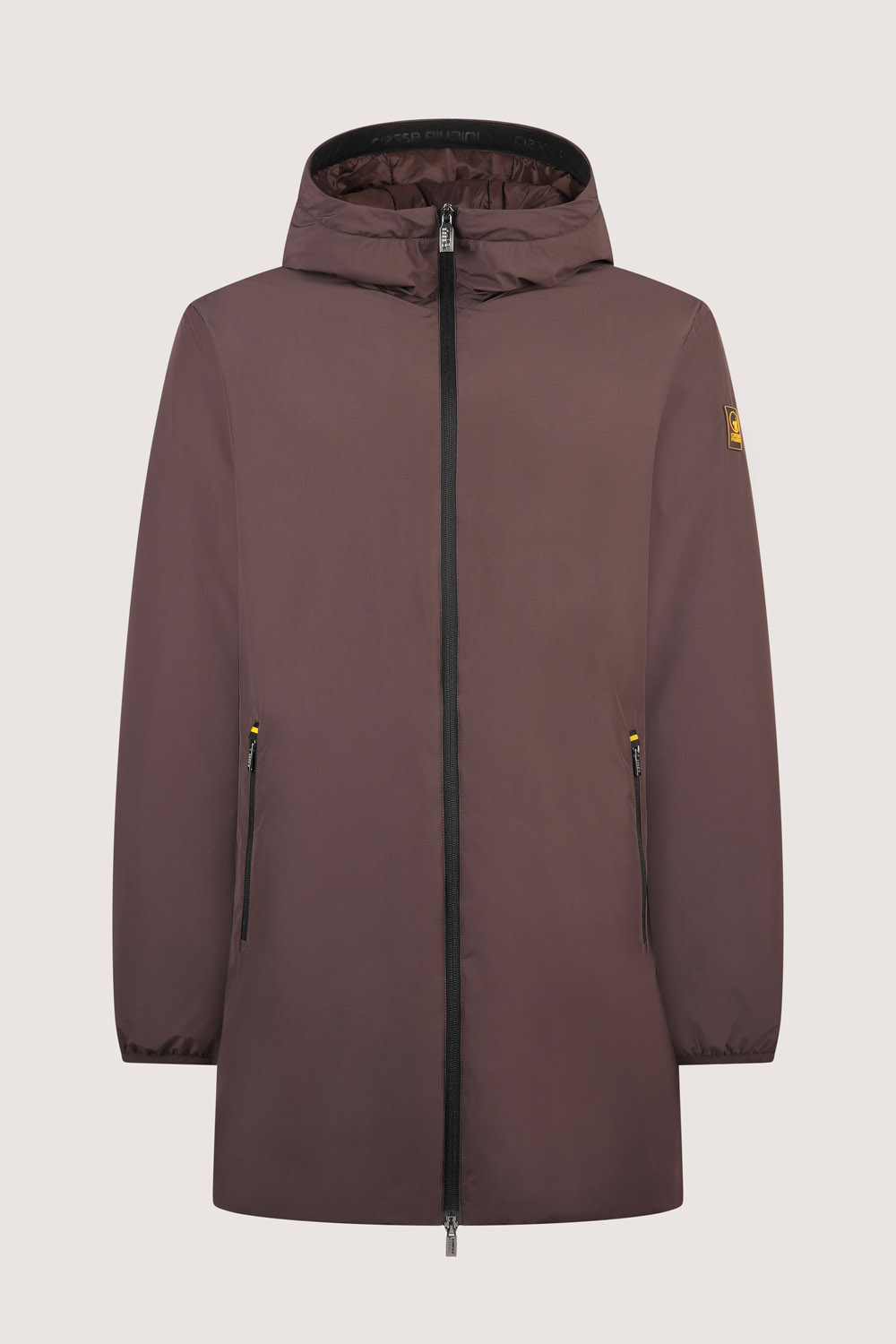 ciesse-outdoor-gunbu-lange-winterjacke-herren-braun-mit-kapuze image 2