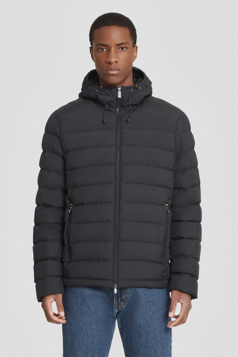 ciesse-piumini-daunenjacke-schwarz-kurz-mit-kapuze image 2