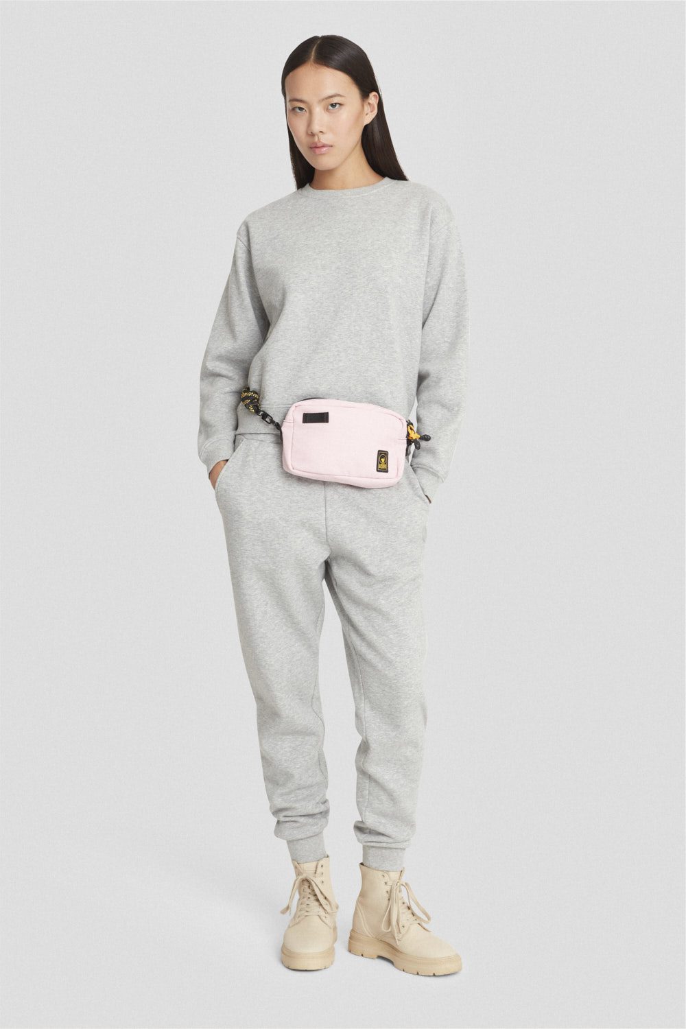 ciesse-outdoor-sweatshirt-grau-rundhals-baumwollmix image 2