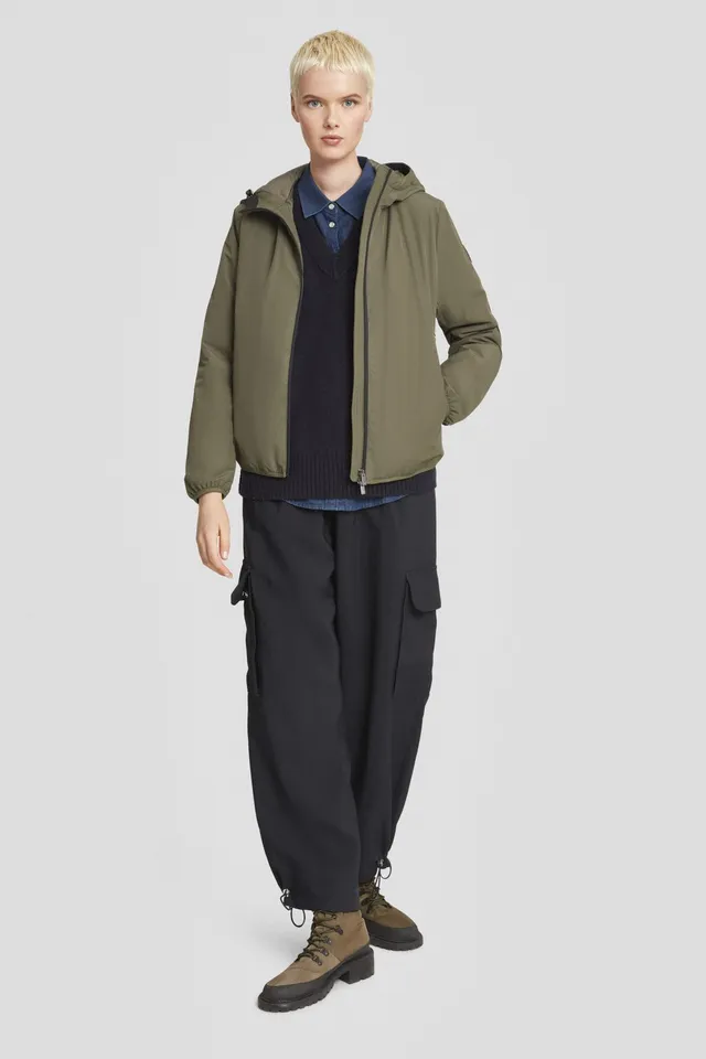 ciesse-outdoor-giacche-invernali-winterjacke-gr-n-kapuze-dwr image 1