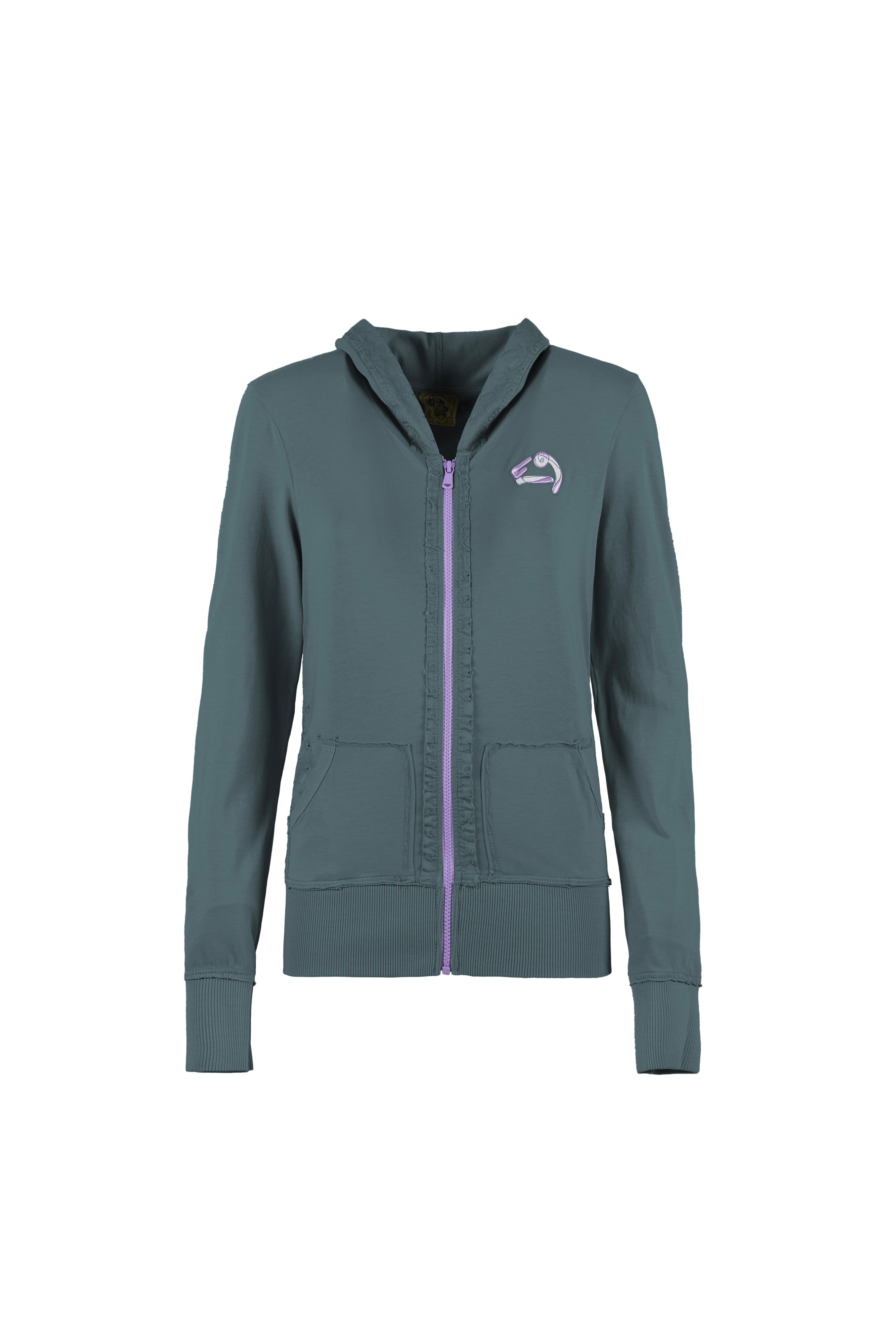 e9-frida-hoodie-damen-apatite-bio-baumwolle-spitze image 6