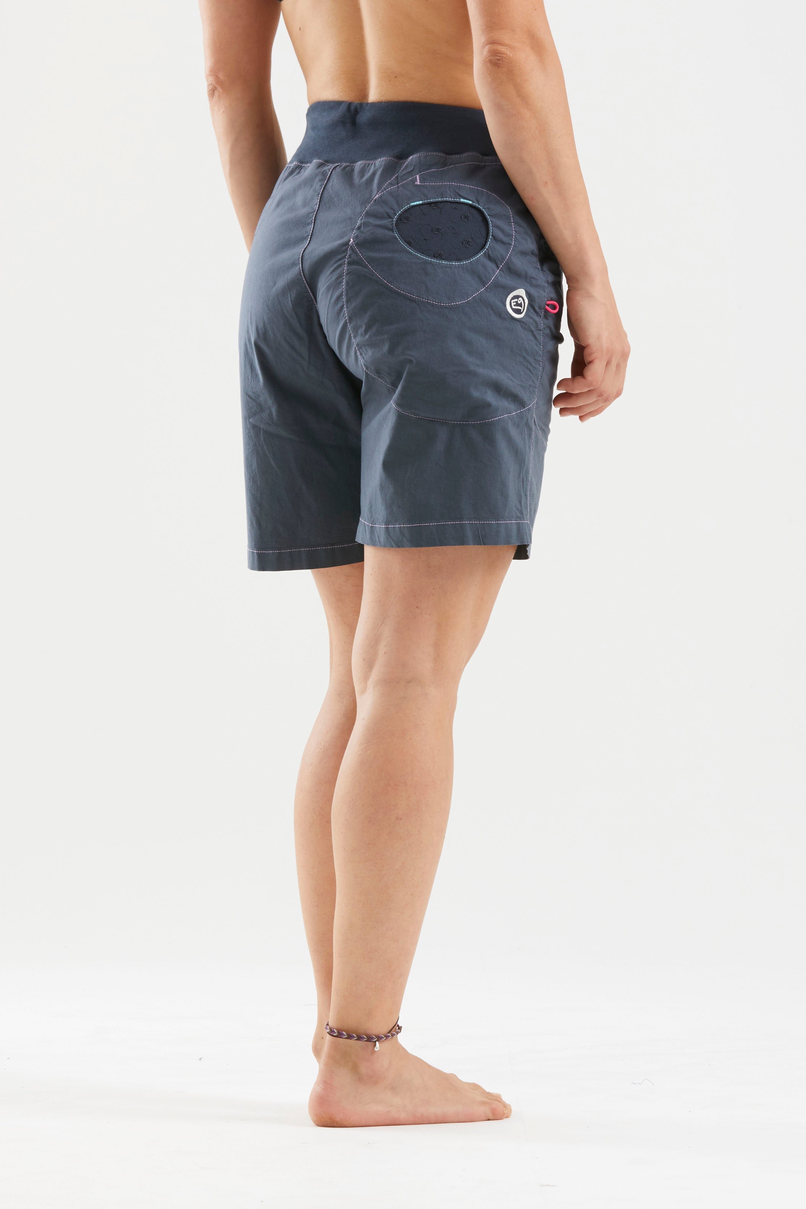 e9-mix-short2-3-shorts-deep-blue-lyocell-regular-fit image 3
