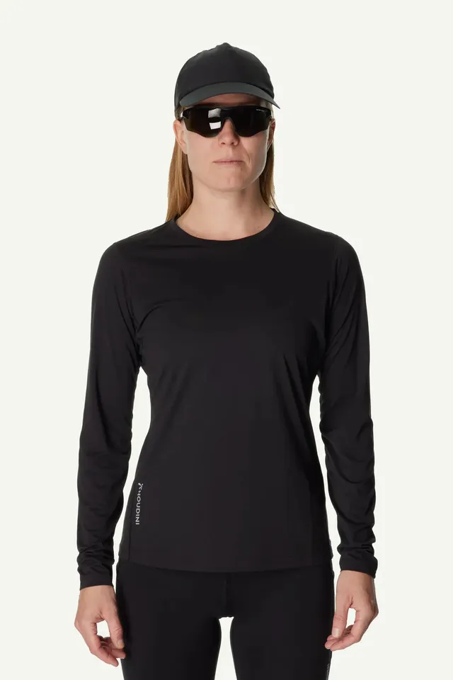 houdini-pace-air-ls-tee-langarmshirt-true-black-leicht image 1