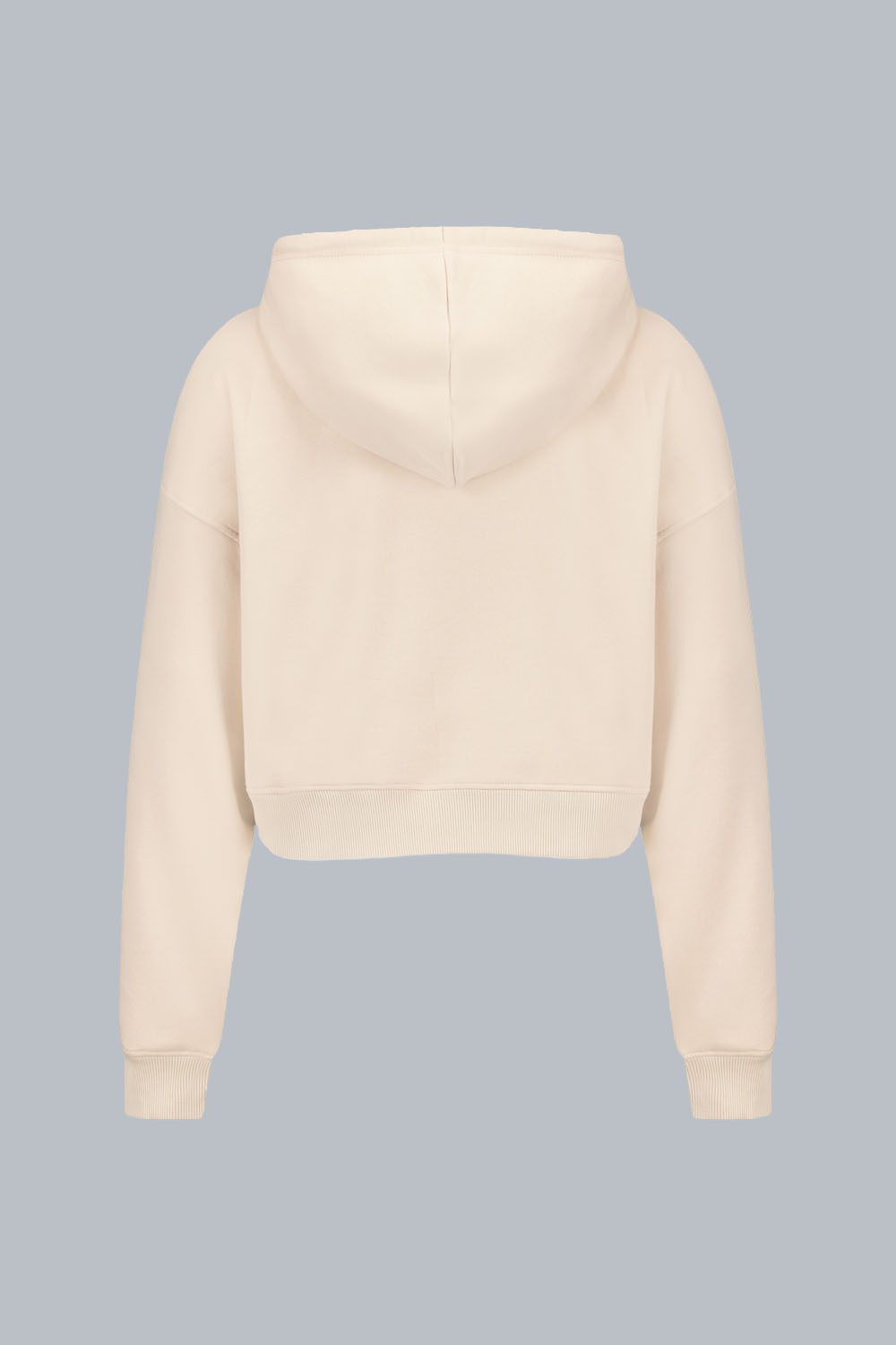 ciesse-outdoor-samar-crop-hoodie-grau-mit-kapuze-baumwolle image 4