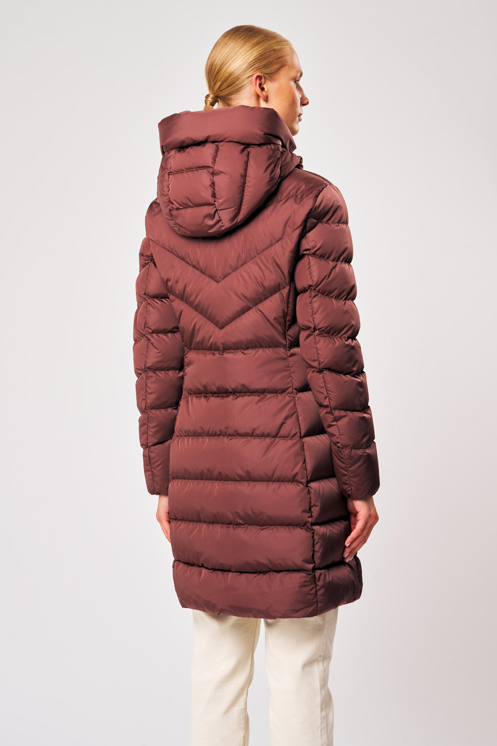 ciesse-outdoor-piumini-rebecca-daunenmantel-bordeaux-lang-damen image 5