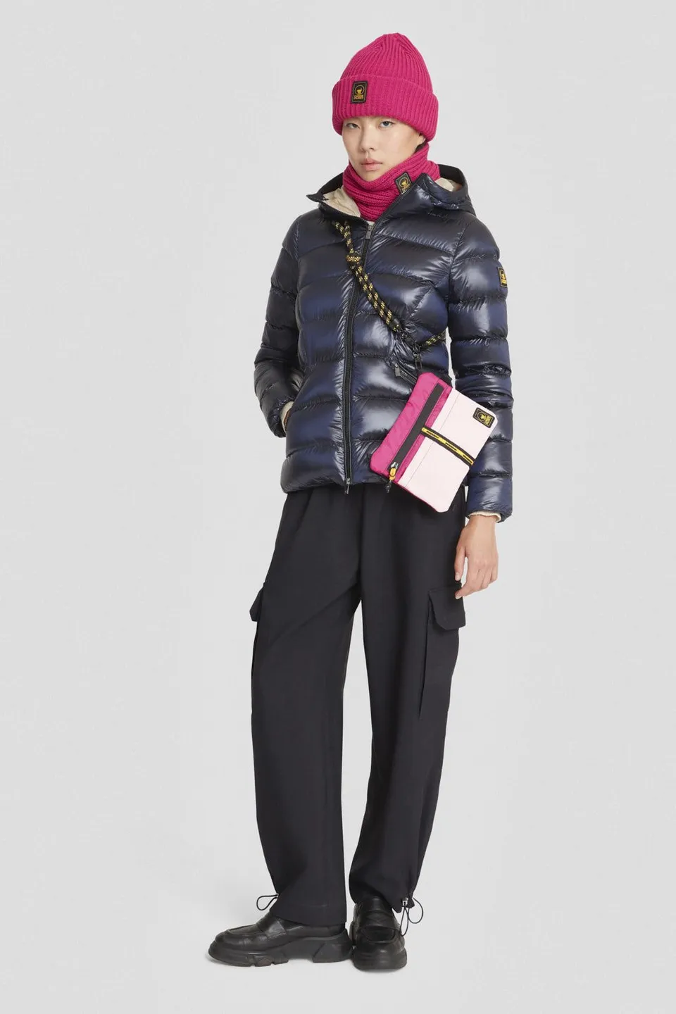 ciesse-piumini-daunenjacke-blau-mit-kapuze-dwr image 1