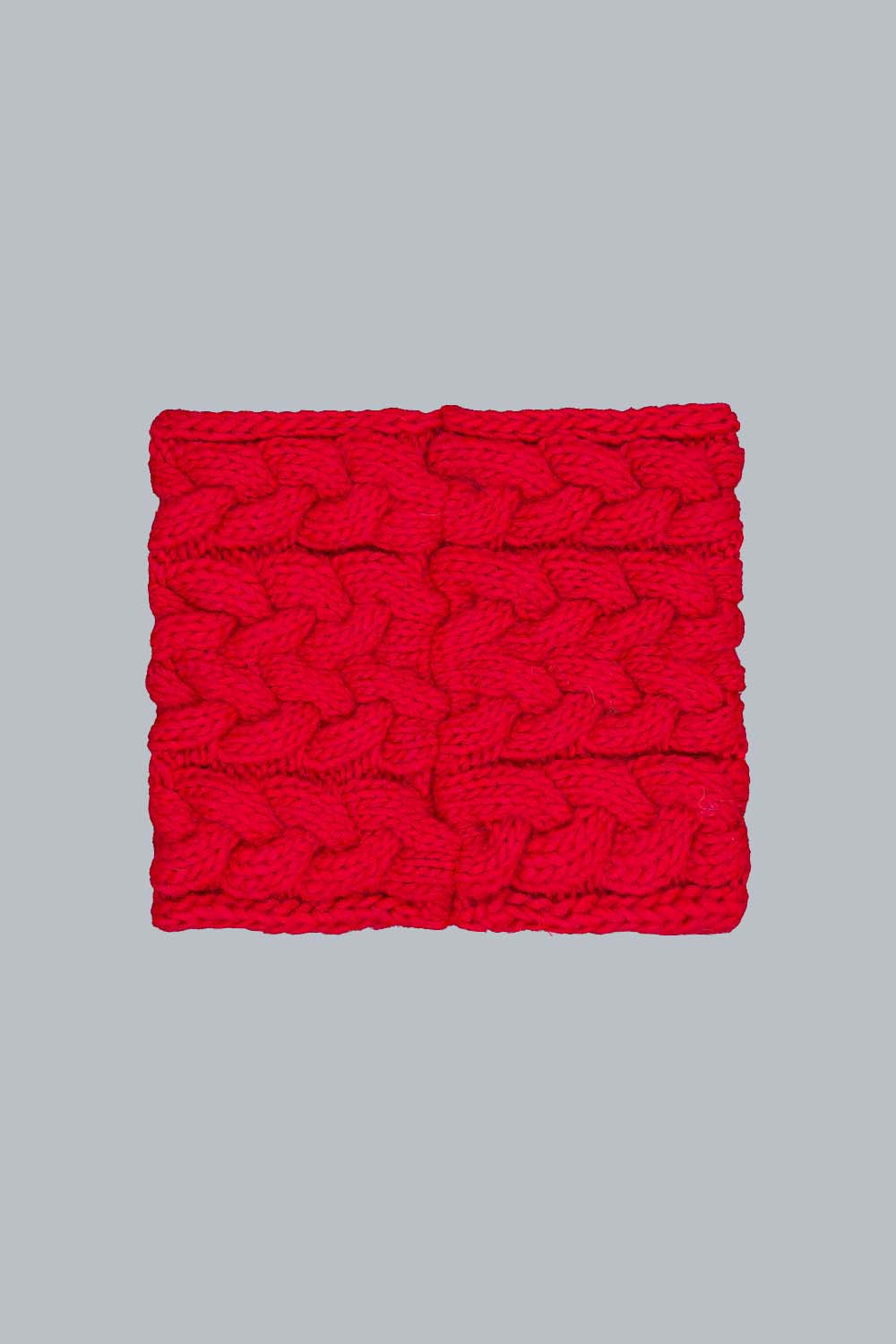 ciesse-outdoor-wight-loop-schal-rot-zopfstrick-wolle-einheitsgr-e image 2