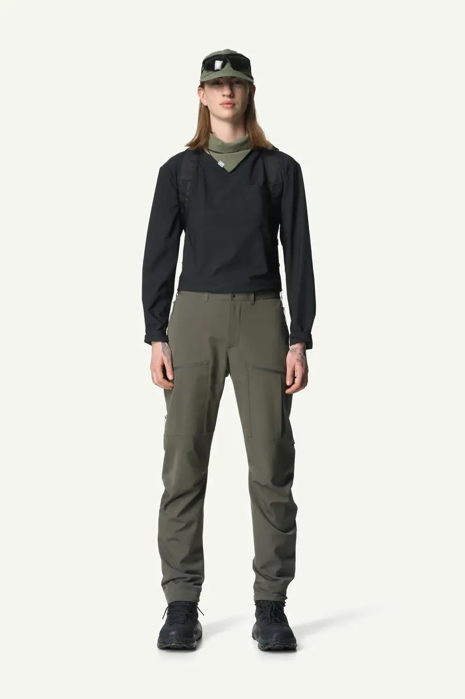 houdini-more-pants-softshellhose-damen-true-black image 1
