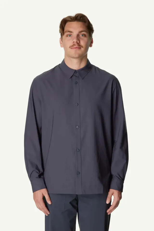 houdini-symbio-base-shirt-langarmshirt-herren-true-black-schnelltrocknend image 1