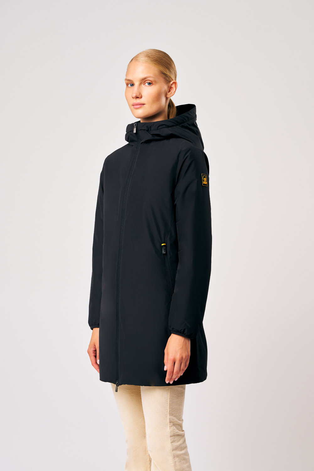 ciesse-outdoor-matilda-winterjacke-schwarz-lang-damen image 3