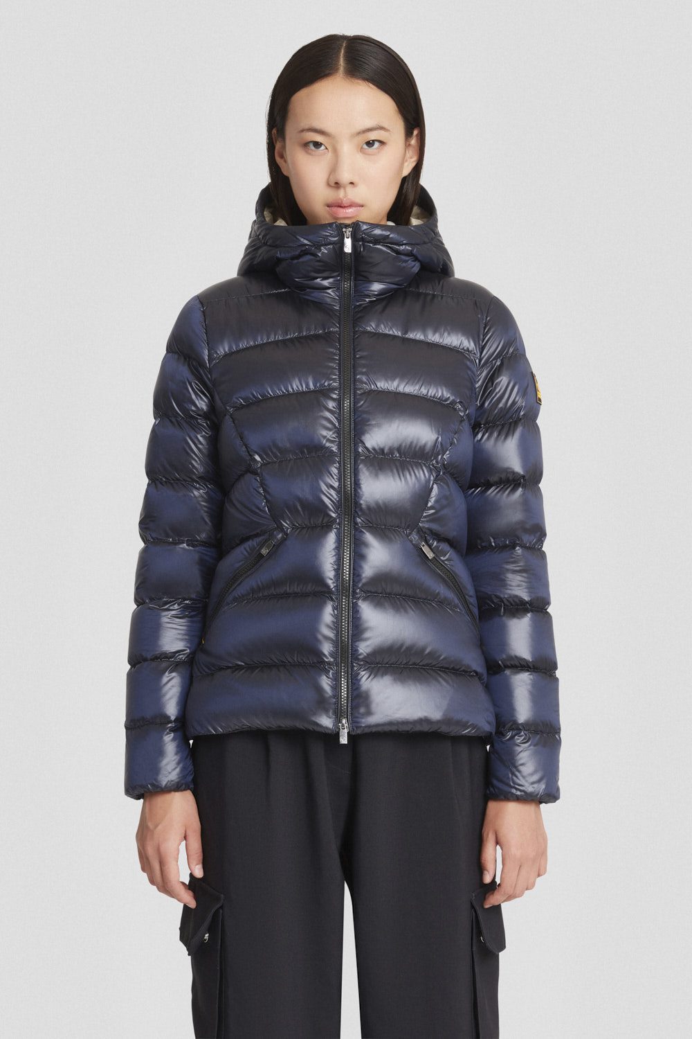 ciesse-piumini-daunenjacke-blau-mit-kapuze-dwr image 2