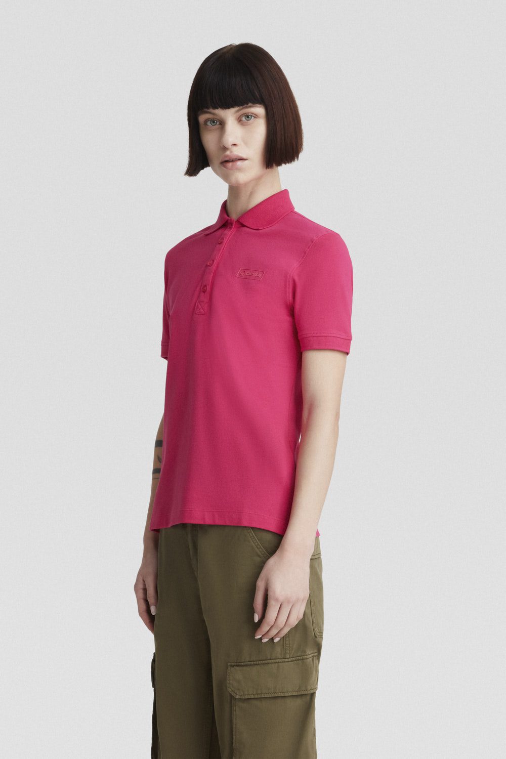 ciesse-outdoor-t-shirt-e-polo-polohemd-fuchsia-stretch image 2